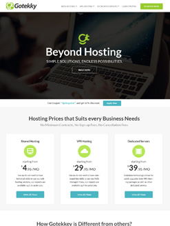 Web Hosting Design